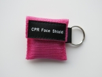 CPR Mask   Beatmungstuch pink